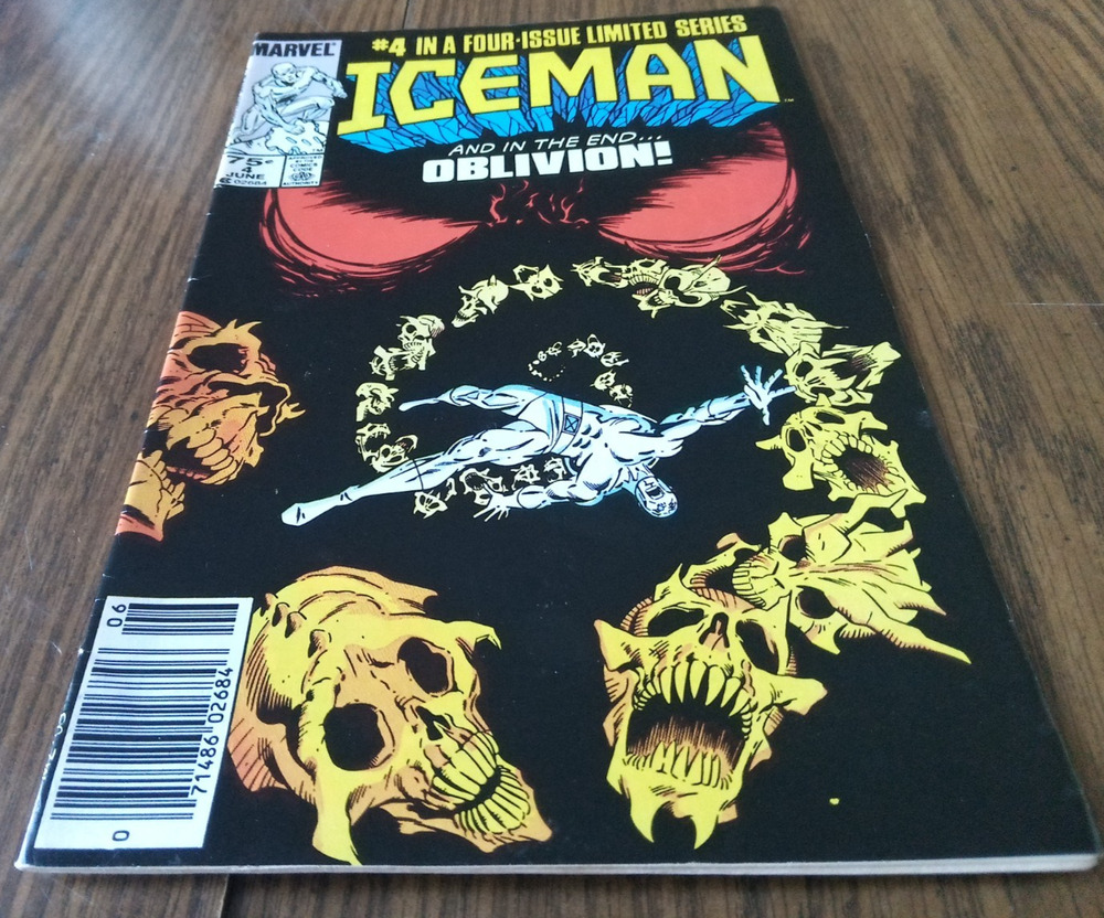 Iceman #4 June 1985 Marvel Comics